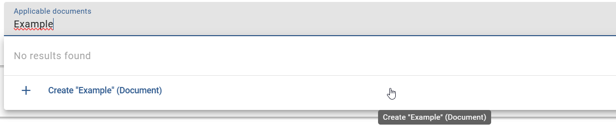 The Screenshot shows options for creating new entities.